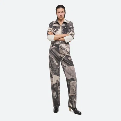 HELMUT LANG PRINTED CARPENTER JEANS