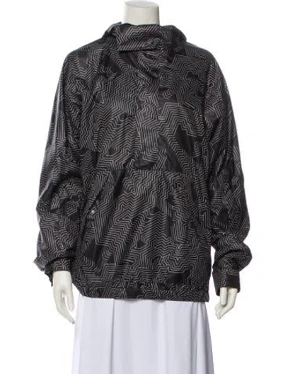 Pre-owned Helmut Lang Printed Jacket In Black