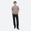 Helmut Lang Men's Check T-shirt With Embroidered Logo In Mini Digital Check Red