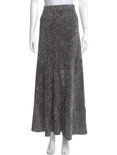 Pre-owned Helmut Lang Printed Long Skirt In Multi