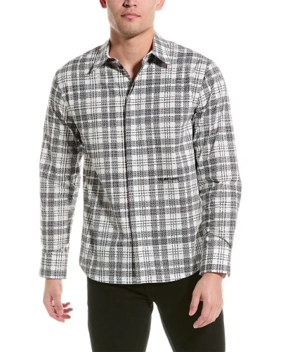 Helmut Lang Plaid Long In Grey