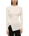 Helmut Lang Protection C Top In Vanilla