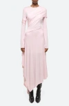 Helmut Lang Protection Dress In Dusty Pink