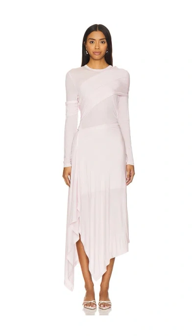 Helmut Lang Kleid Protection In Rose