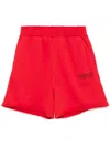 Helmut Lang Pstcard Shorts In Red