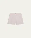 Helmut Lang Pull-on Trench Shorts In White