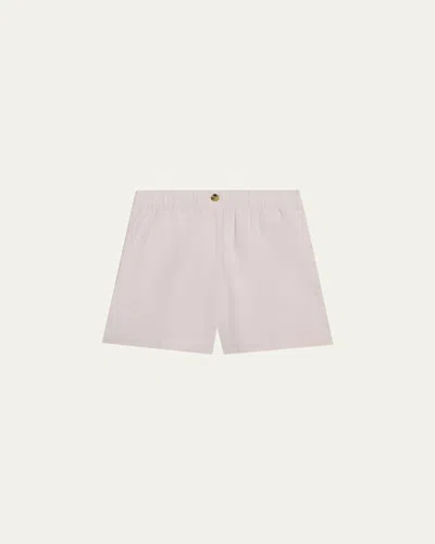 Helmut Lang Pull-on Trench Shorts In White