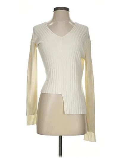 Pre-owned Helmut Lang Pullover Sweater In Ivory