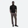 Helmut Lang Short Sleeve Mesh Quarter-zip Sweater In Black