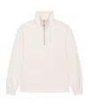 Helmut Lang Quarter-zip Sweatshirt In White