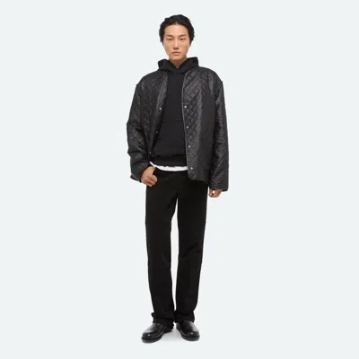 Helmut Lang Quilted Overshirt In Black