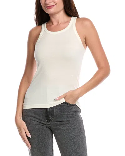Helmut Lang Racer Tank In White