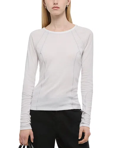 Helmut Lang Raglan Top In White