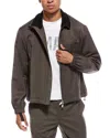 Helmut Lang Relaxed Bomber Jacket In Gray