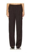 Helmut Lang Relaxed Cargo Trouser In Brown