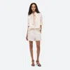 Helmut Lang Relaxed Cowl Shirt In Ivory
