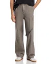 Helmut Lang Relaxed Fit Cargo Pants In Gray