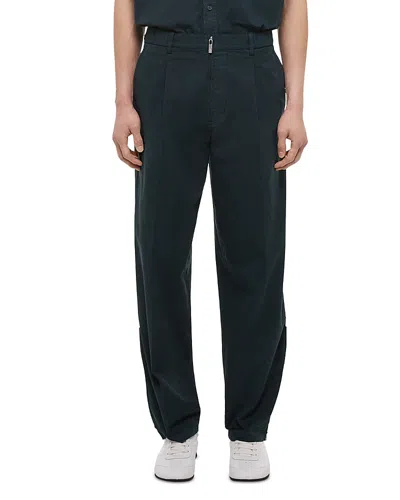 Helmut Lang Relaxed Fit Cargo Zoot Pants In Blue