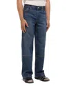 Shop Helmut Lang Relaxed Fit Carpenter Jeans In Dark Night Indigo