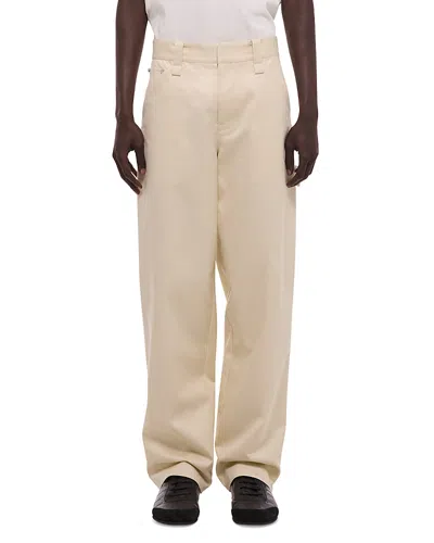Helmut Lang Relaxed Fit Chino Pants In Neutral