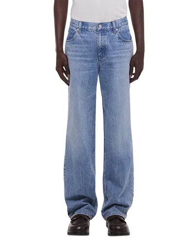 Helmut Lang Relaxed Fit Jeans In Vintage Blue Wash