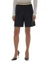 Helmut Lang Relaxed Fit Pull On Wool Short