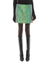 Helmut Lang Relaxed Fit Sequin Mini Skirt