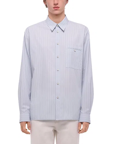 Helmut Lang Relaxed Shirt In Blue