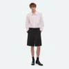 Helmut Lang Relaxed Solid Cotton Button-up Shirt In White