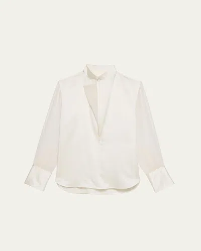 Helmut Lang Relaxed Silk Shirt