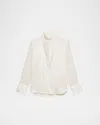 Helmut Lang Relaxed Silk Shirt