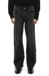 Helmut Lang Gallery Relaxed Fit Ski Jeans In Faded Black In Black