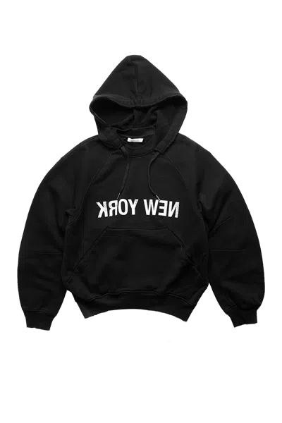 Helmut Lang Reverse Ny Hood In Black
