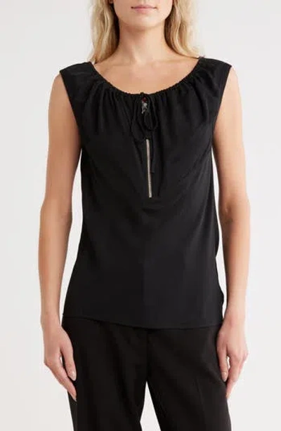 Helmut Lang Reversible Sleeveless Drawstring Top