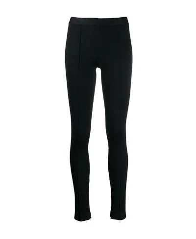 Helmut Lang Rib Legging Double In Black