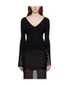 Helmut Lang Rib Sweater In Black