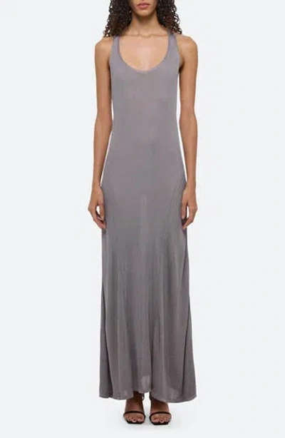 Helmut Lang Rib Twist Back Maxi Dress