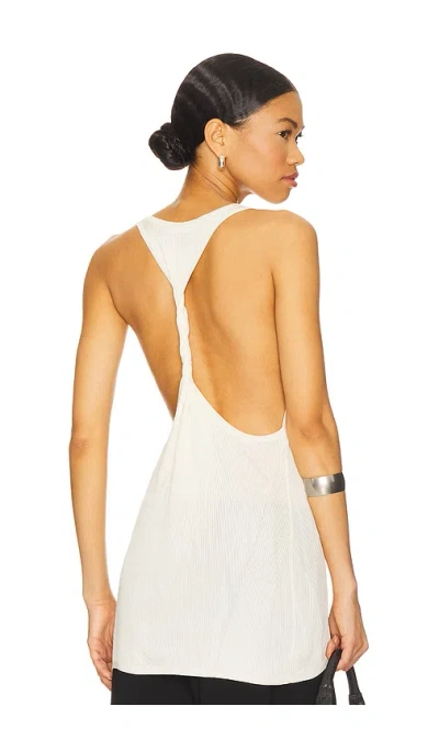 Helmut Lang Rib Twist Tank Top