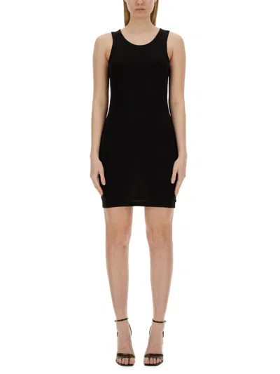 Helmut Lang Mini Dress In Black