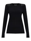 Helmut Lang Ribbed Long-sleeve Top