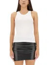 HELMUT LANG RIBBED TOPS