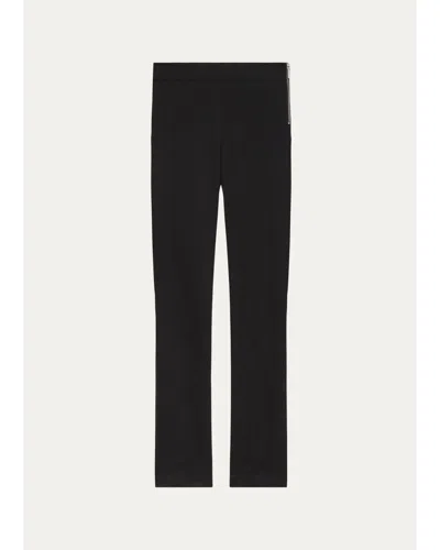 Helmut Lang Rider Side Zip Leggings In Black
