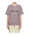 Helmut Lang Round Collar Logo T-shirt In Multicolor