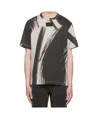 Helmut Lang Cotton Brushstroke Print T-shirt