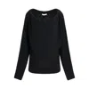 HELMUT LANG RUCHD DOLMAN SLEEVE SWEATER