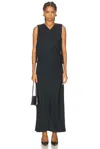 Helmut Lang Ruched Dress In Black