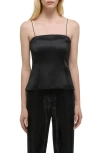 Helmut Lang Minimal Slip Top In Black
