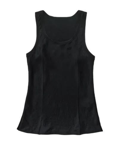 Helmut Lang Satin Vest In Black