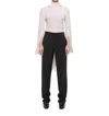 Helmut Lang Scarf Blouse In White In White