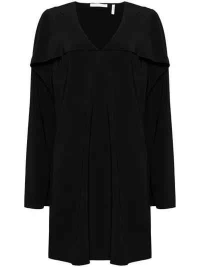 Helmut Lang Scarf Dress In Black